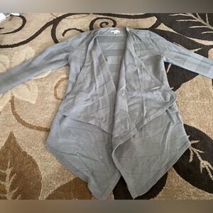 Grey cardigan